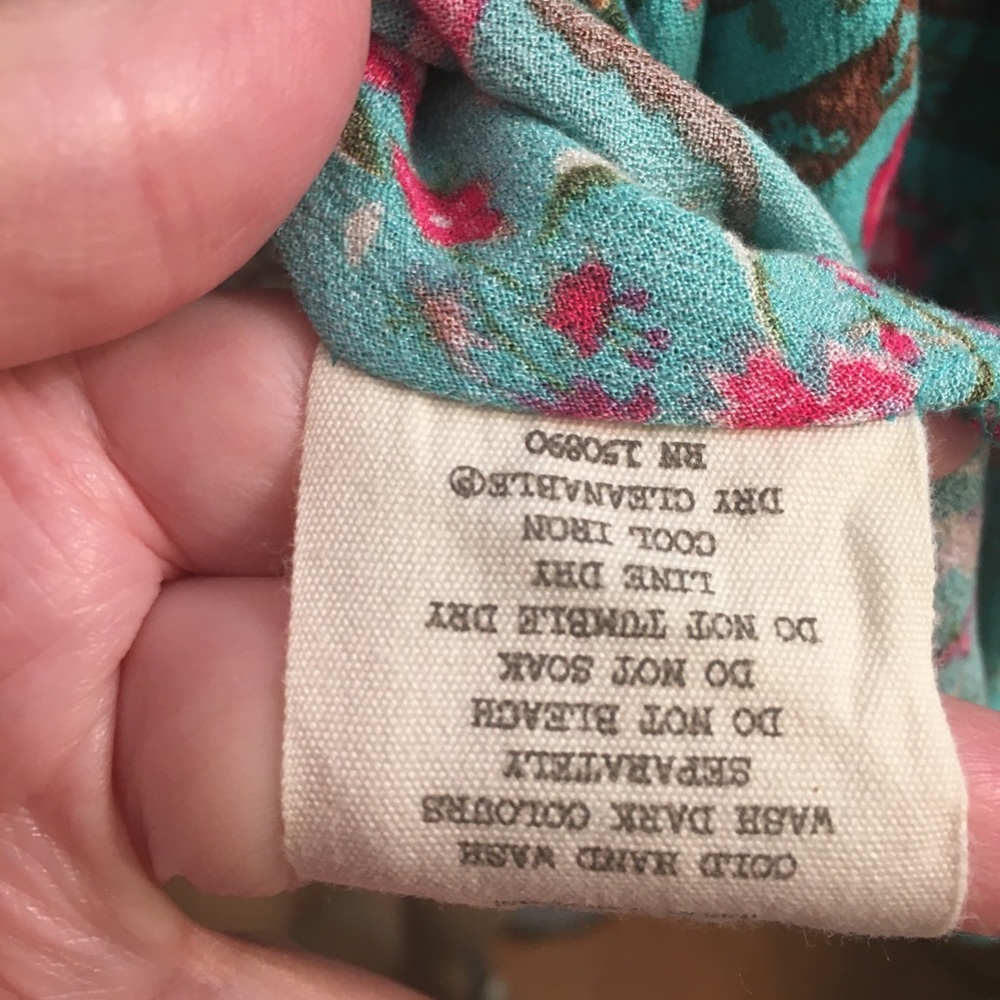 Spell Turquoise Babs Blouse - Picture 5 of 7
